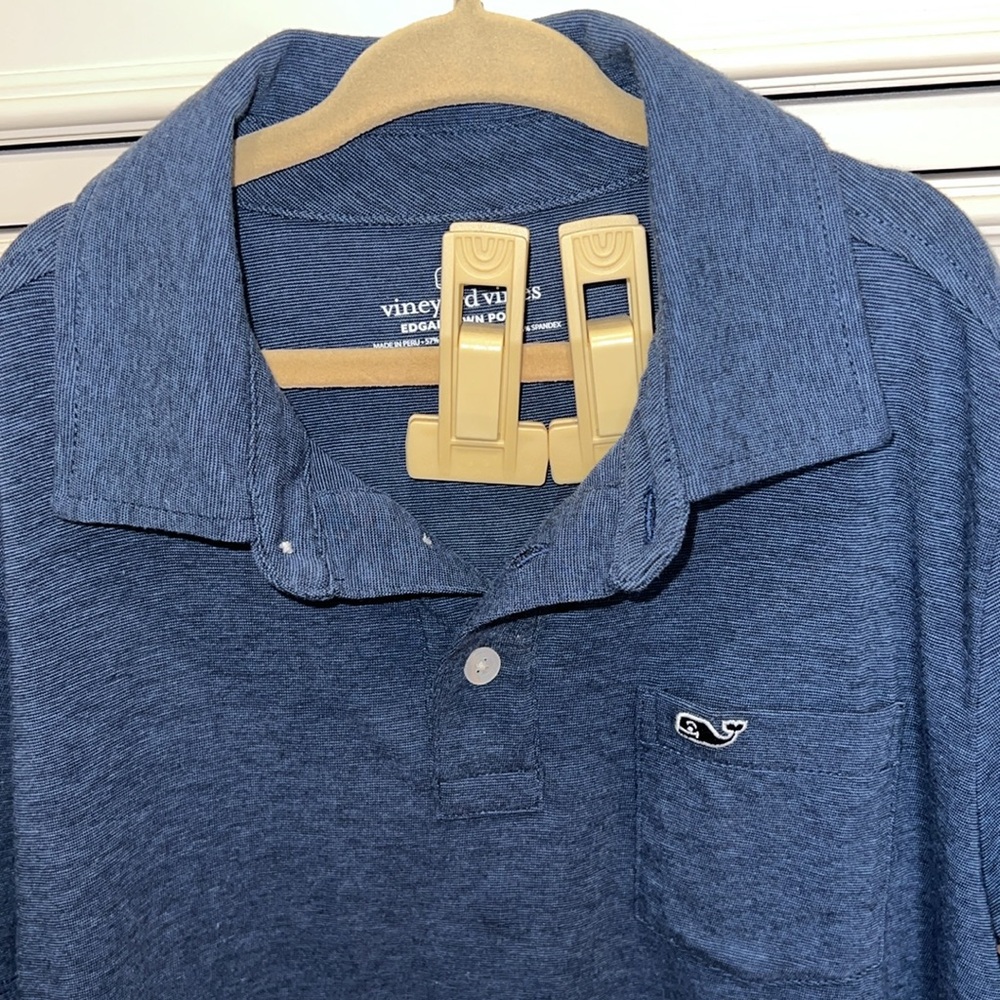 Boys SZ M VINEYARDS VINES EDGARTOWN short sleeve polo shirt - Picture 4 of 7